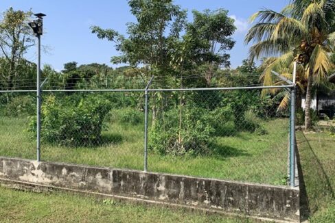 fenced property