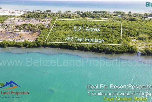 Belize-real-estate-for-sale-north-west-of-Caye-Caulker-