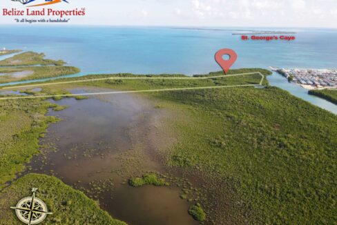 West-to-East-View-Looking-to-St-Georges-Caye-Belize-Island-real-estate-for-sale-scaled
