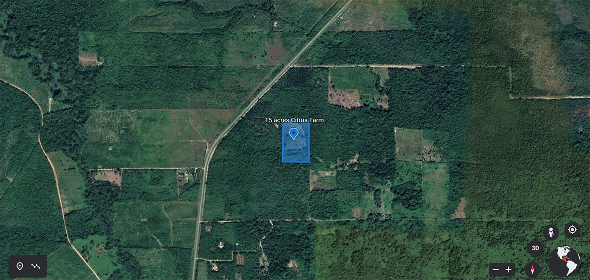 Google-Earth-image-of-15-Acre-Citrus-Farm