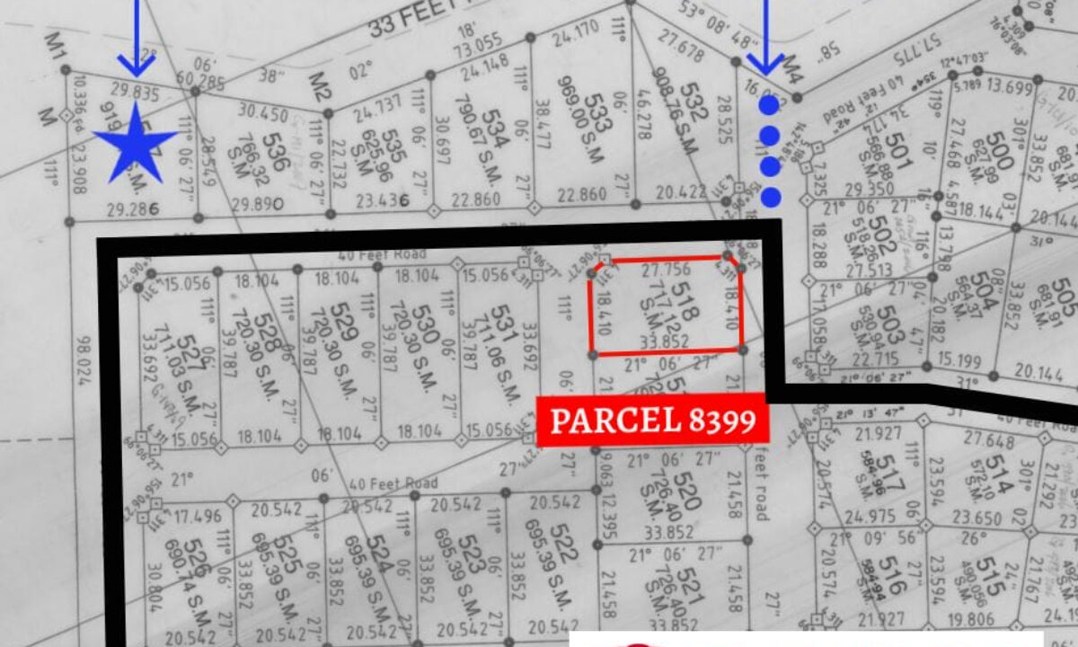 Parcel-8399-Lot-518-facing-west