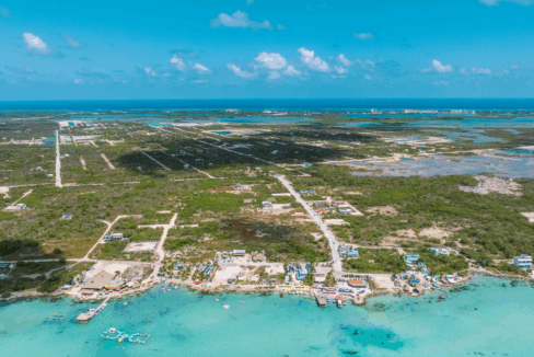 Belize-Secret-Beach-Drone-of-Land-For-Sale