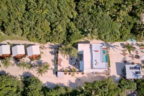 Mangata Villas – A Luxurious Adults-Only Beachfront Retreat with Moon Bar and Main House on Ambergris Caye, Belize