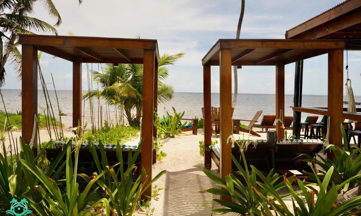 Mangata Villas – A Luxurious Adults-Only Beachfront Retreat with Moon Bar and Main House on Ambergris Caye, Belize