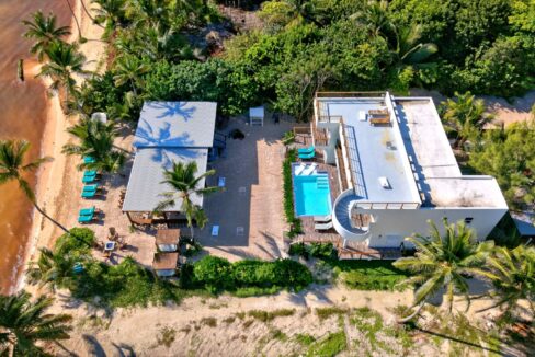 Mangata Villas – A Luxurious Adults-Only Beachfront Retreat with Moon Bar and Main House on Ambergris Caye, Belize