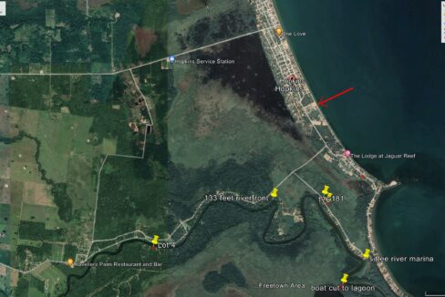 JRV location arrow shows JRV
