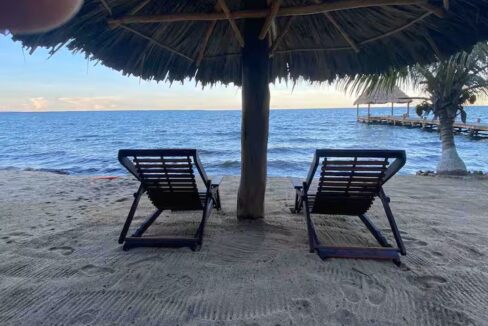 pb dock and chairs