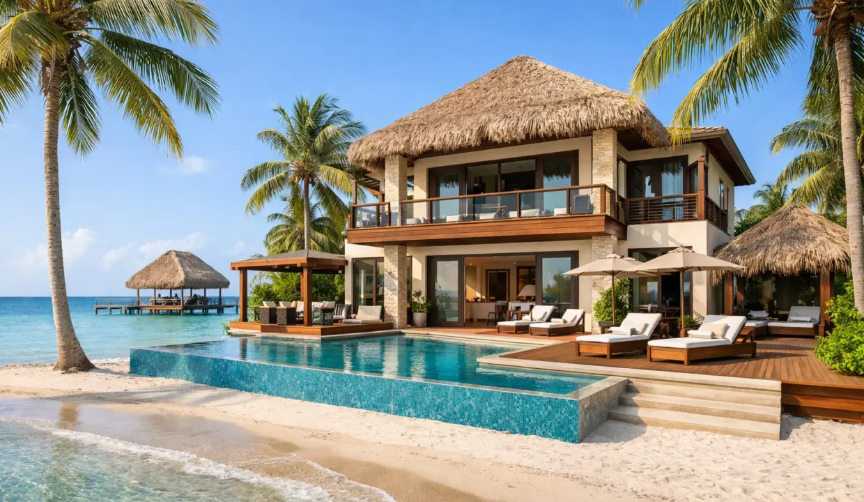 Luxury Beachfront Villas in Belize for Sale