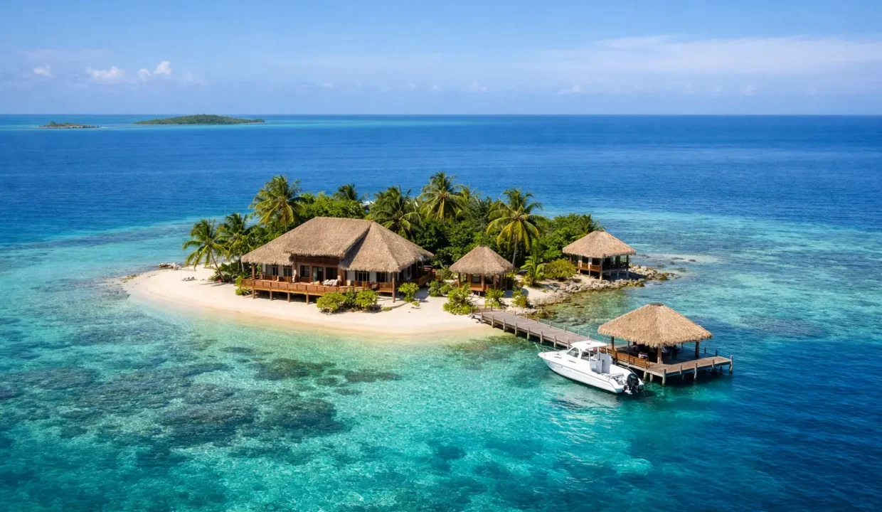 Private Islands for Sale With Houses in Belize