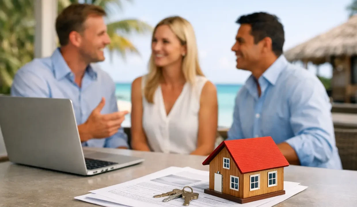 Which Belize Real Estate Companies Have English Agents?