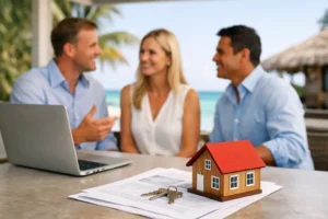 Which Belize Real Estate Companies Have English Agents?