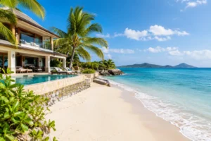 Beachfront Property for Sale in the Caribbean
