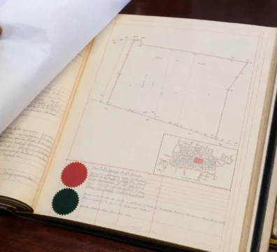 Belize Land Registry property title document showing parcel number and registration information